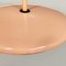 Italian Modern Light Pink Metal and Glass Floor Lamp, 1980s 12