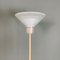 Italian Modern Light Pink Metal and Glass Floor Lamp, 1980s 6