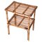 Mid-Century Italian Coffee Table in Bamboo and Rattan, 1960s, Image 1