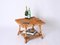 Tavolino da caffè Mid-Century in bambù e vimini di Tito Agnoli, Italia, anni '60, Immagine 2