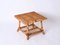 Tavolino da caffè Mid-Century in bambù e vimini di Tito Agnoli, Italia, anni '60, Immagine 5
