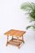 Tavolino da caffè Mid-Century in bambù e vimini di Tito Agnoli, Italia, anni '60, Immagine 16