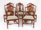 Vintage Regency Revival Dining Table and Chairs by William Tillman, 1970s, Set of 9 11