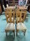 Dining Table & Chairs in Rattan and Oak Veneer, 1980s, Set of 5 7