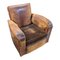 Club chair vintage in pelle, Immagine 1
