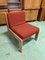 Roter Vintage Stuhl von Andre Sornet 2