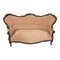 Sofa im Napoleon III Stil aus Mahagoni 1