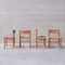 Mid-Century Rush Dining Chairs by Charlotte Perriand, Set of 4 2