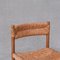 Chaises de Salle à Manger Mid-Century Rush par Charlotte Perriand, Set de 4 8