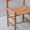 Mid-Century Rush Dining Chairs by Charlotte Perriand, Set of 4 9