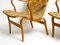 Mid-Century Armchairs Model Eva by Bruno Mathsson for Birke and Hanflecht, Sweden, 1950s, Set of 2 5