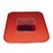 Table Basse Rouge par Peter Ghyczy pour Horn Collection 11