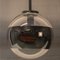 Magic Eye Pendant Lamp in Chrome from Peill & Putzler, 1970s 7
