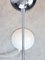 Vintage Arc Table Lamp in Black and Chrome from Meblo, 1980s 9