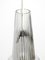 Mundgeblasene Kristallglas Hängelampe Pisa von Aloys Ferdinand Gangkofner für Peill & Putzler, 1952 11