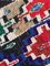 Vintage Boucherouite Berber Teppich aus Baumwolle 4