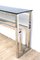 Large Stainless Steel and Glass Workshop Table by Christian Maas 5
