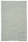 Tapis Kilim Fin Vintage Blanc 1