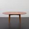 Mid-Century Scandinavian Round Teak Dining Table with 2 Extensions in the style of Svend Aage Madsen, Denmark, 1960s, Image 3
