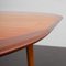 Mid-Century Scandinavian Round Teak Dining Table with 2 Extensions in the style of Svend Aage Madsen, Denmark, 1960s, Image 13