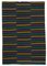 Tapis Kilim Vintage Noir 1