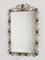 Espejo rectangular con marco de latón, años 60, Imagen 2