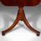 Antique English Regency Supper Table with Snap Top, 1820, Image 11