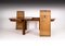 Sillas de comedor y mesa de comedor grande Art Déco modelo 569 al estilo de Hans Hartl de Veb Deutsche Werkstätten Hellerau, años 20. Juego de 7, Imagen 14