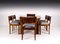 Art Deco Dining Chairs & Large Dining Table Model 569 in the Style of Hans Hartl from Veb Deutsche Werkstätten Hellerau, 1920s, Set of 7 10