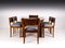 Art Deco Dining Chairs & Large Dining Table Model 569 in the Style of Hans Hartl from Veb Deutsche Werkstätten Hellerau, 1920s, Set of 7, Image 10