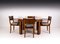 Art Deco Dining Chairs & Large Dining Table Model 569 in the Style of Hans Hartl from Veb Deutsche Werkstätten Hellerau, 1920s, Set of 7 9