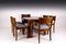 Art Deco Dining Chairs & Large Dining Table Model 569 in the Style of Hans Hartl from Veb Deutsche Werkstätten Hellerau, 1920s, Set of 7 8