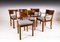 Sillas de comedor y mesa de comedor grande Art Déco modelo 569 al estilo de Hans Hartl de Veb Deutsche Werkstätten Hellerau, años 20. Juego de 7, Imagen 25