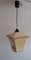 Lampada da soffitto Mid-Century Lampada da cameretta con ombrello in vinile e fiabe, Germania, anni '50, Immagine 1