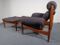 Vintage Danish Teak Chair & Ottoman 3