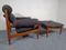 Vintage Danish Teak Chair & Ottoman 5