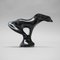 Black Porcelain Horse by Jaroslav Ježek for Royal Dux, Image 1