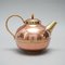 Tea Service in Metal, Copper & Brass by Harald Buchrucker, 1920s, Set of 9 3