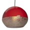 Space Age Pendant Lamp in Red Plastic 5