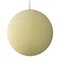 Creme Sugarball Moon Pendant Lamp by John & Sylvia Reid for Rotaflex 3