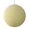 Lámpara colgante Creme Sugarball Moon de John & Sylvia Reid para Rotaflex, Imagen 3