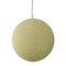 Creme Sugarball Moon Pendant Lamp by John & Sylvia Reid for Rotaflex 1