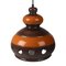 Orange and Brown Ceramic Pendant Lamp 2