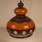 Orange and Brown Ceramic Pendant Lamp 6