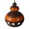 Orange and Brown Ceramic Pendant Lamp 3