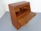 Teak Tambour Secretary from Dyrlund, 1960s 6