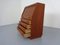 Teak Tambour Secretary from Dyrlund, 1960s, Image 8