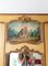 French Trumeau Mirror with Original Painting, 1900s, Image 3