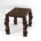 Anglo Indian Occasional Side Table with Carved Mythical Lions, 1890s 3