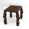 Anglo Indian Occasional Side Table with Carved Mythical Lions, 1890s, Image 3